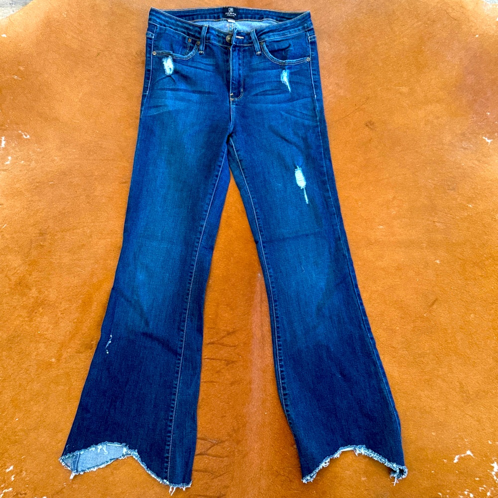 Just Black Flare Dark Denim